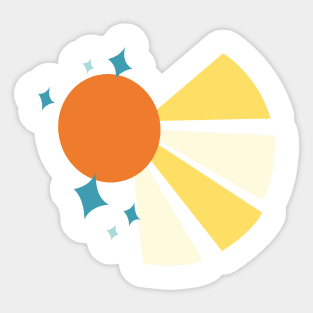 My little Pony - Sunburst Cutie Mark V3 Sticker